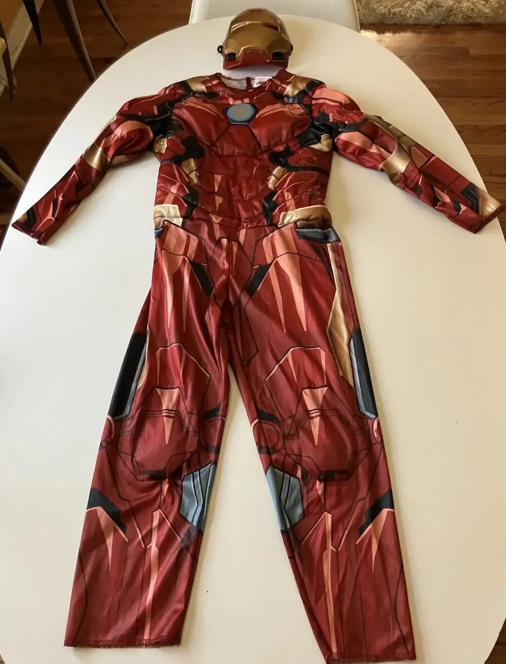 Jazwares Marvel Avengers Iron Man Halloween Costume. Boys Size Medium. EUC!